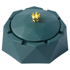 Casrich高級設計阻擋異味菸灰缸 12.5*3.8cm, 類型6, 1個