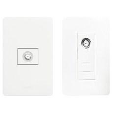 Legrand 羅格朗 塔比昂 Simple 白色 CATV 2路 8dB + 3路 11dB 套裝, 1套