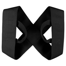 Jjubinine 時尚經典肩帶 黑色, 1個