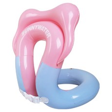 써니워터 아동용 파스텔 넥베스트 튜브, 1개, 핑크