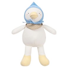 ORGANICMOM Orori 安撫玩偶 MKR7DO02, 1個, 白色