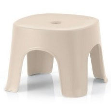 Dearmomo 粉彩潔淨浴室椅, 米色