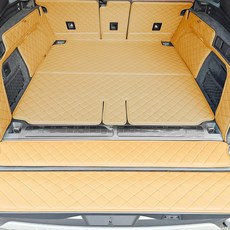 비비키 프리미엄 풀커버 트렁크매트, BMW X5 G05 2019년형 5인승 플러그인 하이브리드, 새들브라운