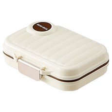 Richisssalbong 旅行必備品 多種尺寸便攜藥盒 S(10 x 7.5 x 3 cm), 1個