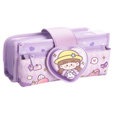 Couselect 多層紓壓筆袋/萌趣鉛筆盒, 1個, 桃桃小黃帽