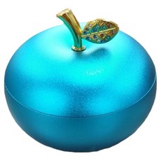 Casrich高級家用辦公室阻隔異味菸灰缸 10.5*9cm, 1個, 天藍色