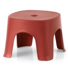 Dearmomo 粉彩潔淨浴室椅, 紅色