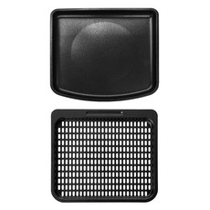 氣炸烤箱烤盤 瀝油盤 + 接油盤 一般通用款 12L, 1組