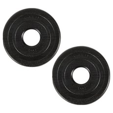 반석스포츠 K 중량원판, 2.5kg, 2개, 블랙