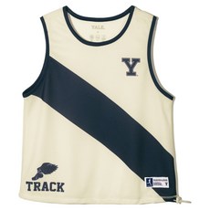 Yale 耶魯 女款網眼跑步短版無袖上衣