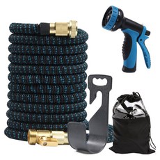 小麥購物 魔術伸縮水管套裝 L23 15m, 藍色, 1組