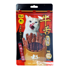 KPET 毛孩乾杯 貓用老饕級薯條, 50g, 1包, 牛舌