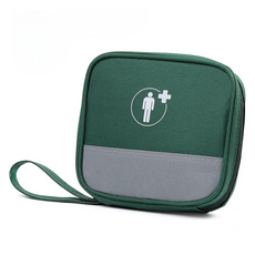 Trillionaire 簡約急救箱 綠色 小型 16 x 4 x 14 cm