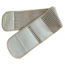 時尚款腰部支撐帶 淡黃色, 1個