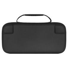 SPACE SHIELD 任天堂 Switch 2 相容 基本款 EVA 雙角便攜手提包 收納硬殼保護包, 1個, 單一商品, 紋理黑