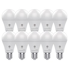 Lumitron GE 節能 LED 燈泡 10W E26, 10個, 燈泡色