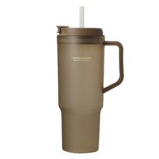 ERSTEBAHNHOF JUST 冷飲杯, 1個, 薄霧摩卡色, 1.2L