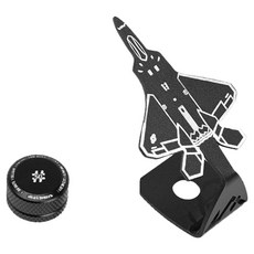 ShineTrip 山趣 19燈飛機指標, 黑色, 1個