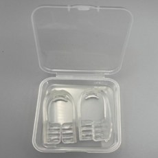 睡眠用牙套 2入 + 方形收納盒組, 1套