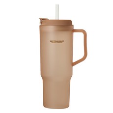 ERSTEBAHNHOF JUST 冷飲杯, 1個, 棕褐色, 1.2L