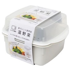 Sanada Seiko 日本製 大容量微波碗 方形小款, 1個, 白色
