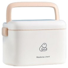 LifeKit 2層急救箱 智慧白 + 粉, 1個