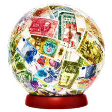 HUNDRED PICTURES 百耘圖 球形拼圖 HP0360008 3吋 直徑7.62mm, 富翁之夢 多色, 1盒, 60片