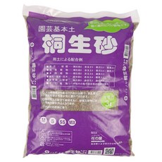 HANANOYA 花之屋 桐生砂 中粒 3L, 1包, 1480g