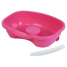 디어모모 老人 病患 孕婦 洗頭盆 洗髮器, 粉色, 1個