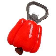 蔬菜系列磁鐵開瓶器 甜椒, 1個, 混色