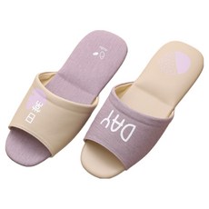 TAY SONG 太松 輕甜馬卡龍室內皮拖鞋, 紫色, 1雙