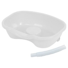 디어모모 노인 환자 임산부 머리 대야 세발기, 화이트, 1개