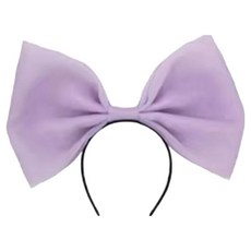 미미파티 귀여운 머리띠, 빅리본 퍼플, 1개