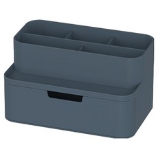 시스맥스 올리오 데스크 오거나이저, 프러시안 블루, 1개
