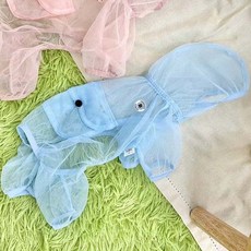 JUBICO 狗狗網狀連身衣, 1個, 藍色