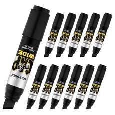 monAmi 寬魔法蓋, 黑色, 12個