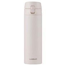 LocknLock 樂扣樂扣 New Easy按壓式保溫杯, 500ml, 1個, 象牙白