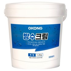 오공 방수크림 투명 1.2L, 1개