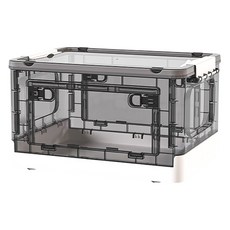 soonZAM 居家收納經典 5格可折疊收納箱 40cm, 1個, 黑色