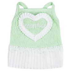 몽띠에 강아지 프릴리 원피스, 민트, 1개