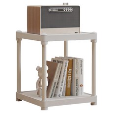 Lala Gongbang 多用途層架展示架 1層, 1個, 白色