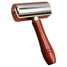 Khohimo 皮革工藝工具 DIY 滾輪 100mm 5W0435, 1個, 混合顏色