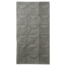 LIVING KING 免鑽孔門後壁掛帽架, 灰色, 1個