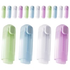 델리 잘지워지는 슬라이딩 길이조절 안전잠금 기능 지우개 파스텔 투명, 랜덤발송, 16개