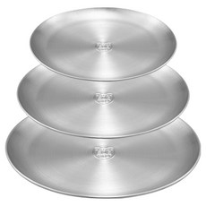 Kitchen Heim 304不鏽鋼盤3件組, 1套, 鋼, 17cm + 20cm + 23cm