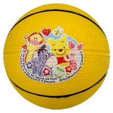 HUNDRED PICTURES 百耘圖 兒童運動4吋籃球 小熊維尼, HPD-B04005, 1個