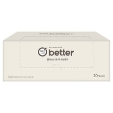 KleanNara 可綠納樂 better 可水洗竹製衛生抹布, 20張, 1個