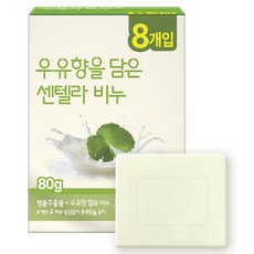 Saenghwalmulkka 克里歐 牛奶香積雪草皂 8入, 1個, 640g