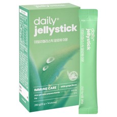 데일리 젤리스틱 알로에 이뮨 14p, 280g, 1개