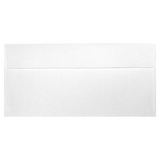 文具村 模造封套信封 明信片信封 105 x 220 mm, 白色, 100個